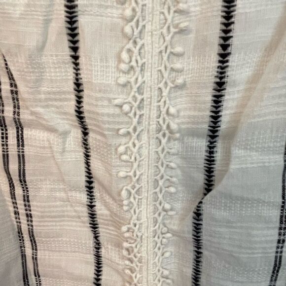 RED CARTER Isla Off the Shoulder Stripes Coverup Casual Maxi Dress.Size XS - Picture 10 of 16